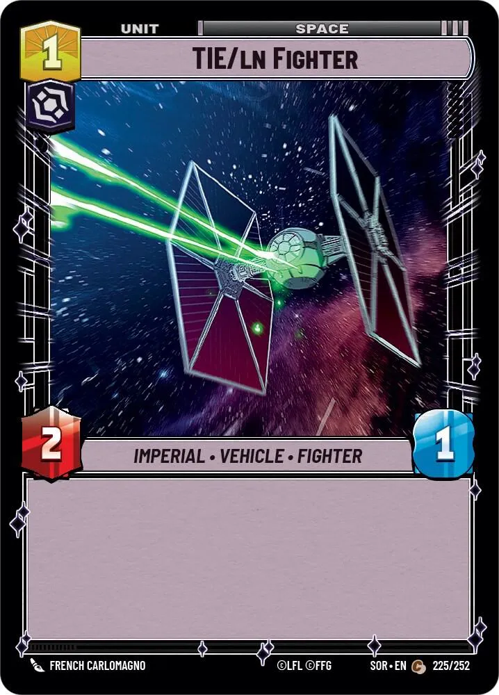 Chasseur TIE/ln — Spark of Rebellion — Star Wars: Unlimited