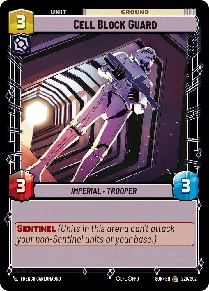 Garde du Bloc de Détention — Spark of Rebellion — Star Wars: Unlimited