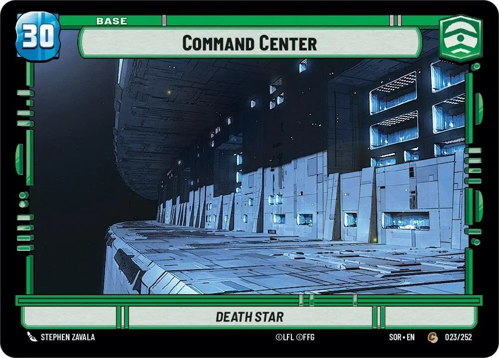 Command Center // Shield — Spark of Rebellion — Star Wars: Unlimited