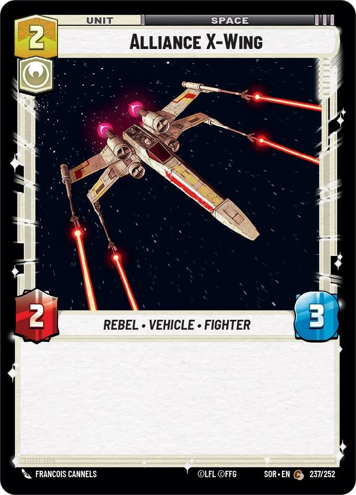X-Wing de l'Alliance — Spark of Rebellion — Star Wars: Unlimited