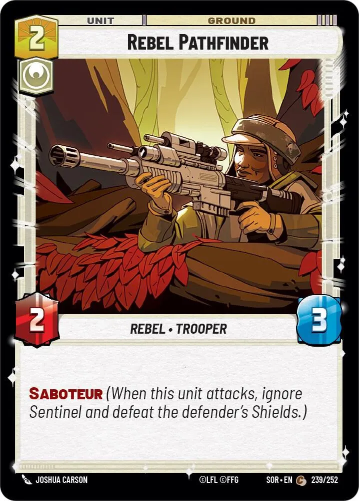 Arpenteur Rebelle — Spark of Rebellion — Star Wars: Unlimited