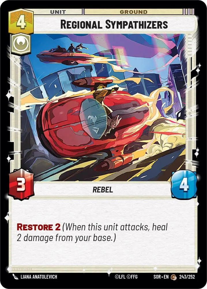 Sympathisants Locaux — Spark of Rebellion — Star Wars: Unlimited