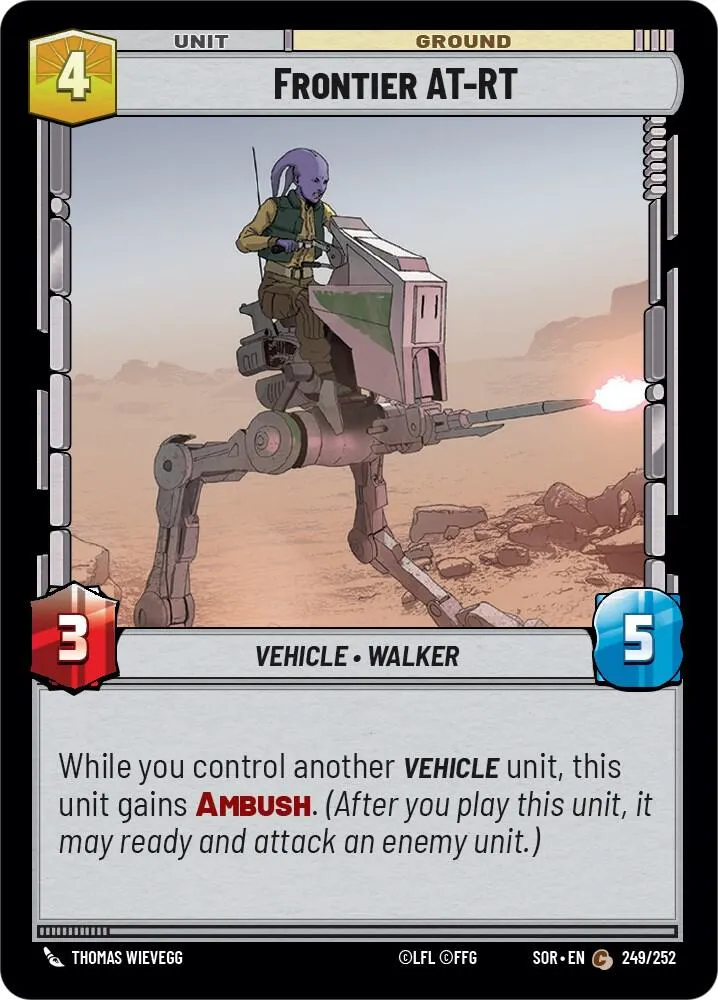 TL-TT Frontalier — Spark of Rebellion — Star Wars: Unlimited