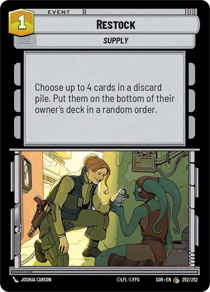 Ravitaillement — Spark of Rebellion — Star Wars: Unlimited