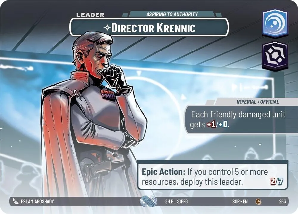 Directeur Krennic - Aspire Au Pouvoir