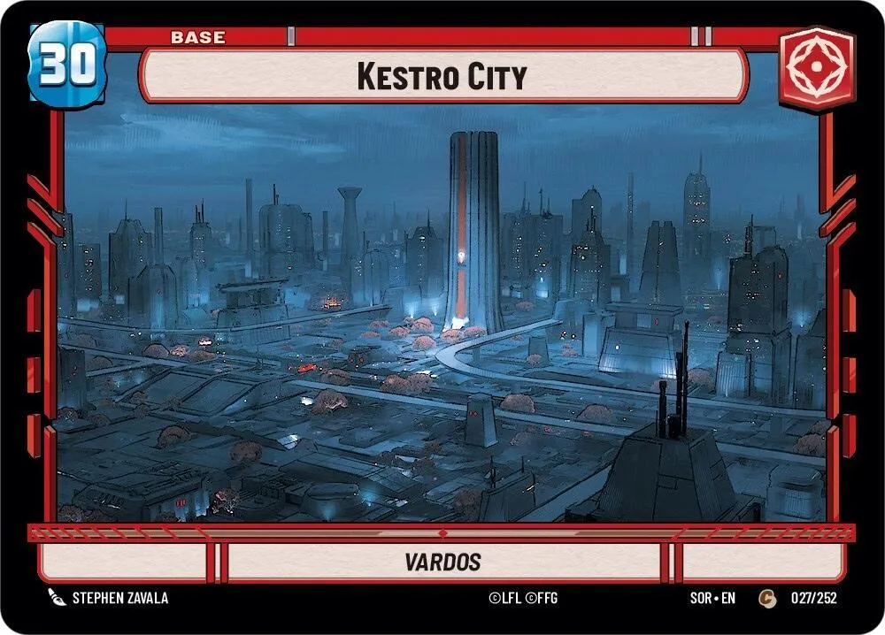 Kestro City // Experience — Spark of Rebellion — Star Wars: Unlimited