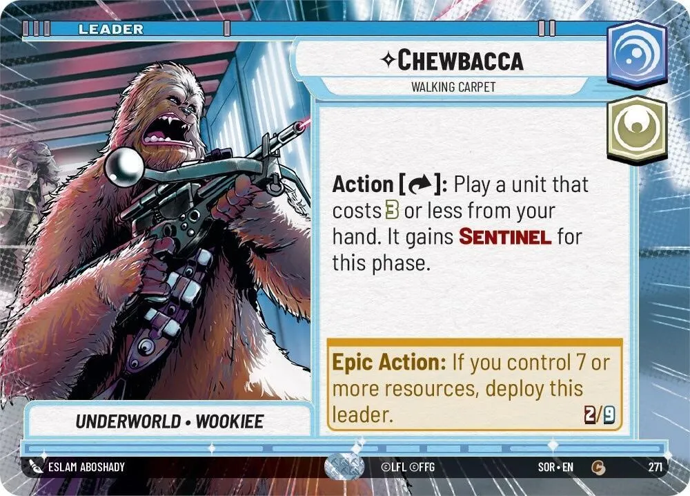 Chewbacca - Carpette Ambulante — Spark of Rebellion — Star Wars: Unlimited