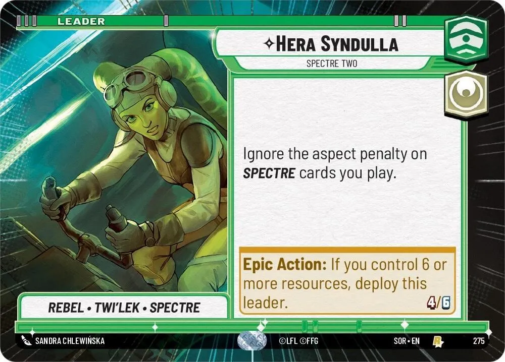 Hera Syndulla - Spectre Deux — Spark of Rebellion — Star Wars: Unlimited