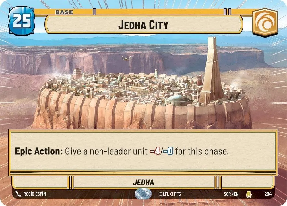 Jedha City — Spark of Rebellion — Star Wars: Unlimited