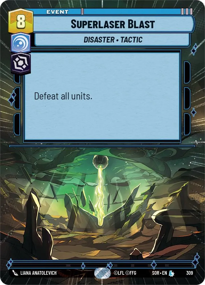 Superlaser Blast — Spark of Rebellion — Star Wars: Unlimited