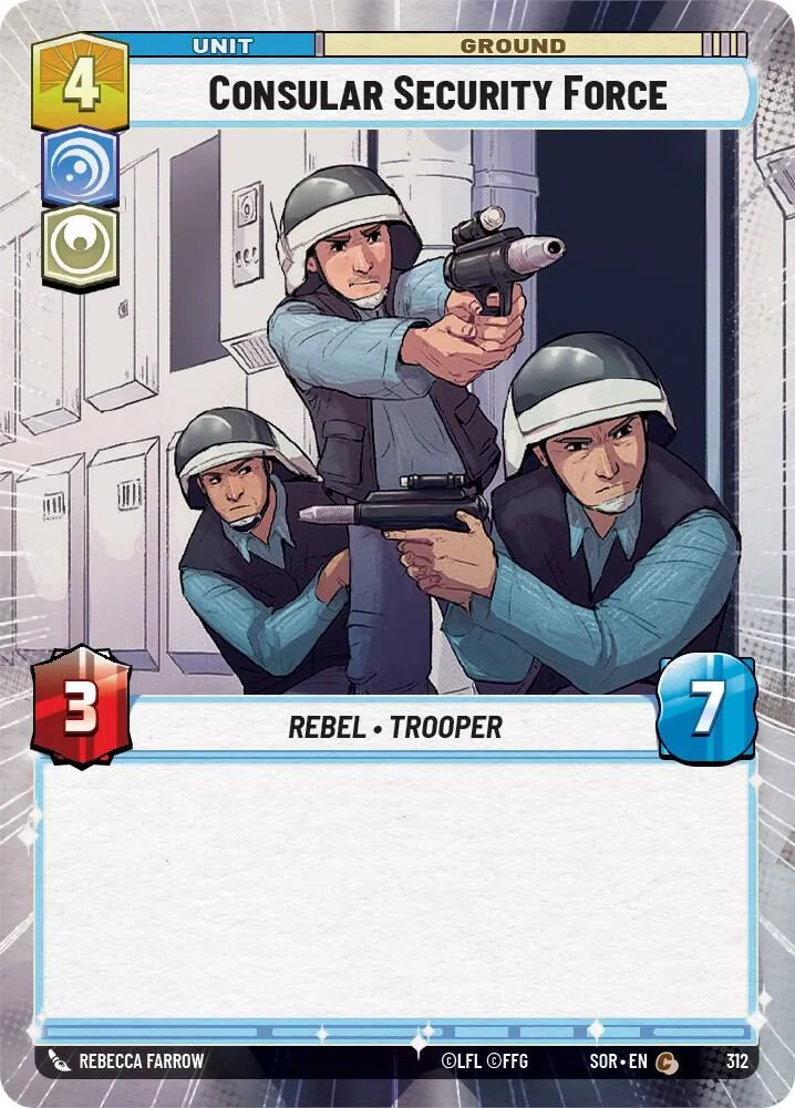 Force de Sécurité Consulaire — Spark of Rebellion — Star Wars: Unlimited