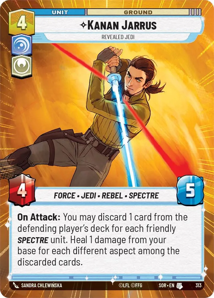 Kanan Jarrus - Jedi Révélé — Spark of Rebellion — Star Wars: Unlimited