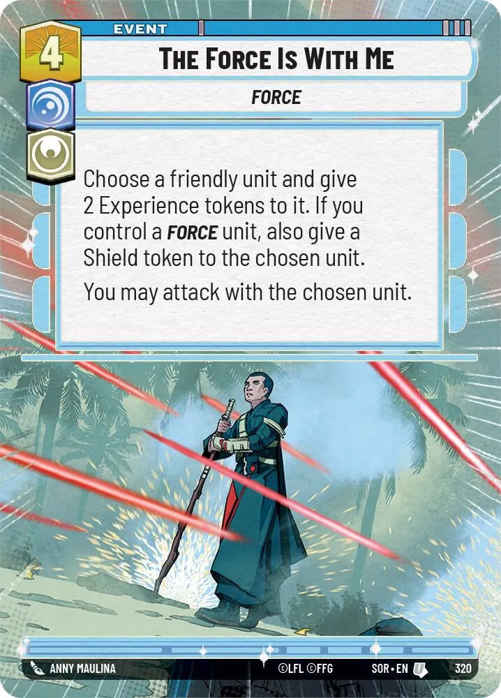 The Force is With Me — Spark of Rebellion — Star Wars: Unlimited