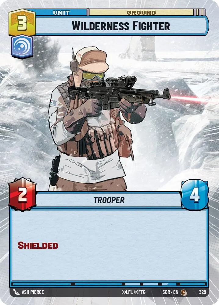 Combattant des Étendues Sauvages — Spark of Rebellion — Star Wars: Unlimited