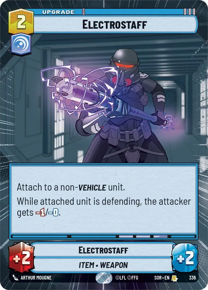 Bâton Électrostatique — Spark of Rebellion — Star Wars: Unlimited