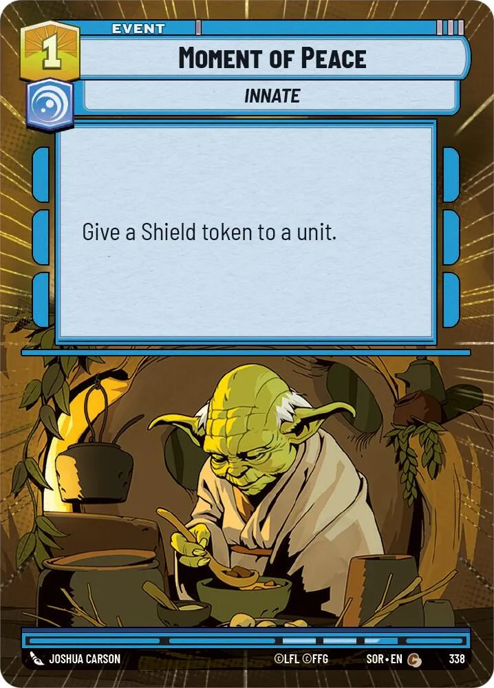 Moment of Peace — Spark of Rebellion — Star Wars: Unlimited