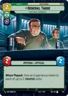 Product image for General Tagge - Concerned Commander