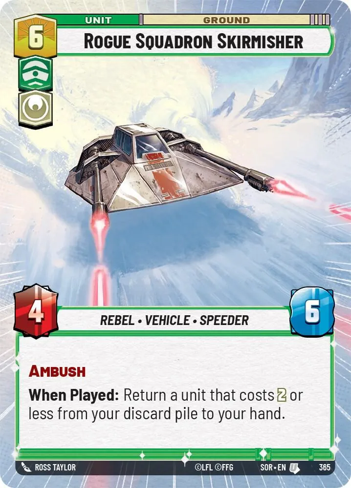 Rogue Squadron Skirmisher — Spark of Rebellion — Star Wars: Unlimited
