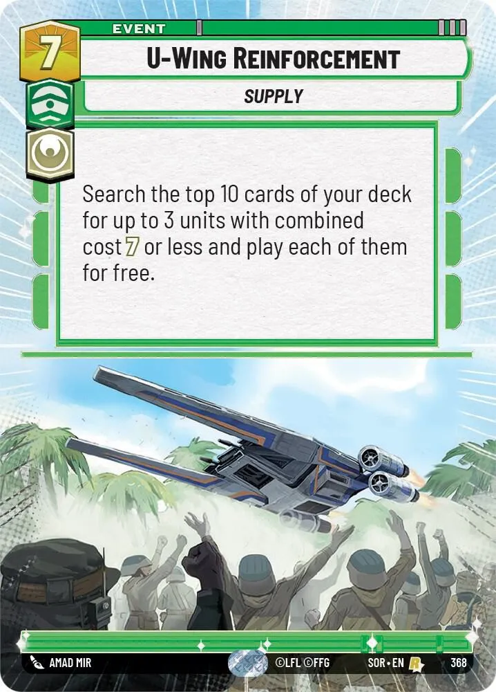 Renfort de U-Wings