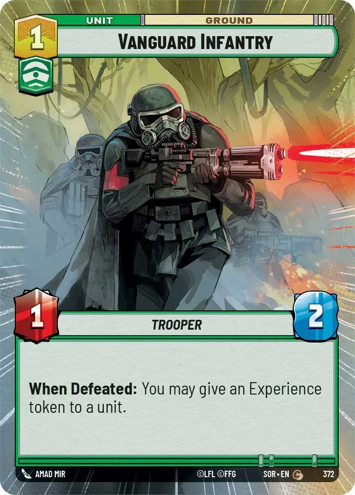 Vanguard Infantry — Spark of Rebellion — Star Wars: Unlimited