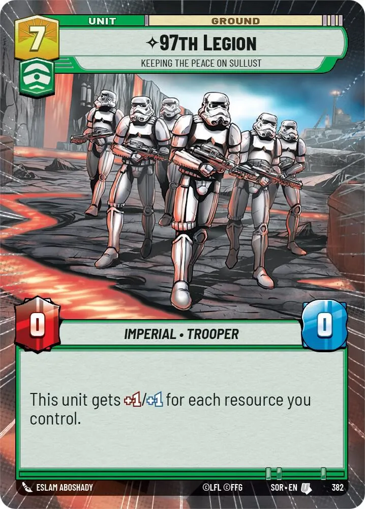 97th Legion - Keeping the Peace on Sullust — Spark of Rebellion — Star Wars: Unlimited