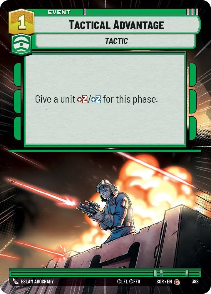 Tactical Advantage — Spark of Rebellion — Star Wars: Unlimited