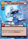 Product image for First Legion Snowtrooper