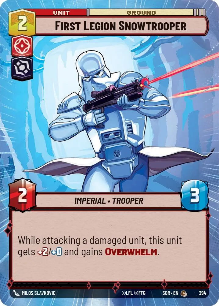 First Legion Snowtrooper — Spark of Rebellion — Star Wars: Unlimited