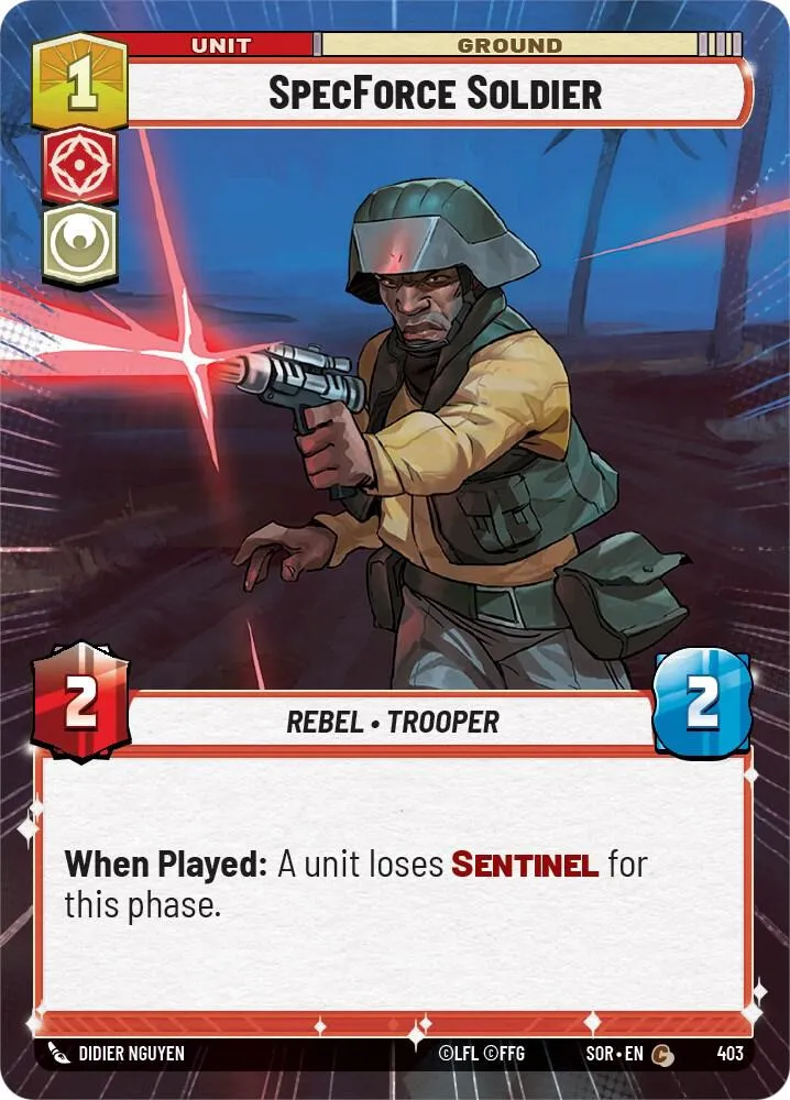 SpecForce Soldier — Spark of Rebellion — Star Wars: Unlimited