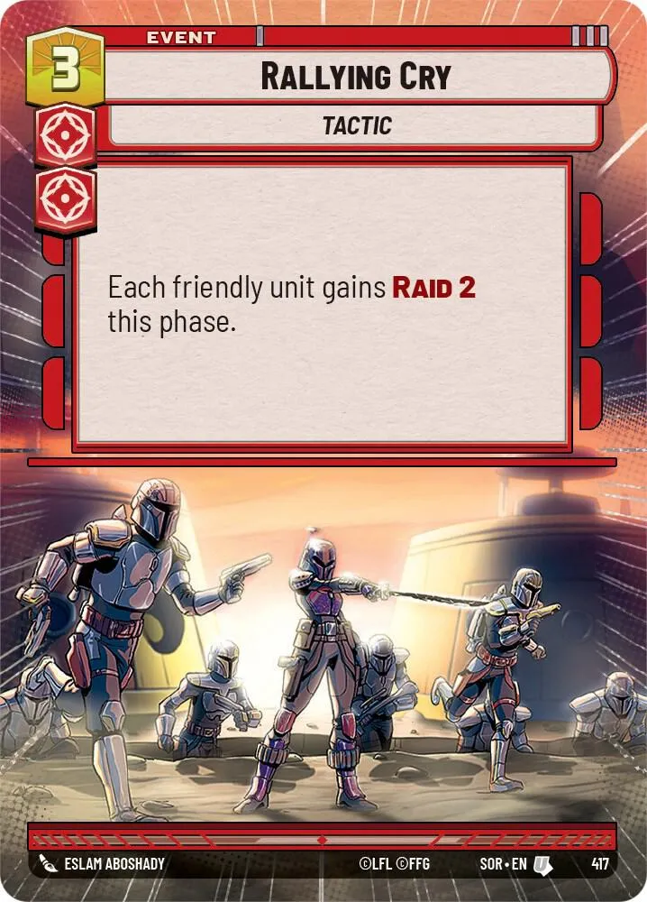 Rallying Cry — Spark of Rebellion — Star Wars: Unlimited