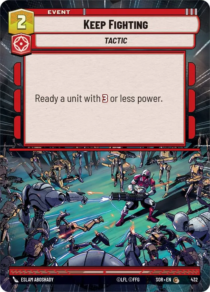 Poursuivre le Combat from Spark of Rebellion - Star Wars: Unlimited