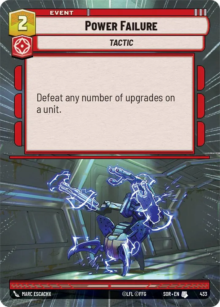 Power Failure — Spark of Rebellion — Star Wars: Unlimited