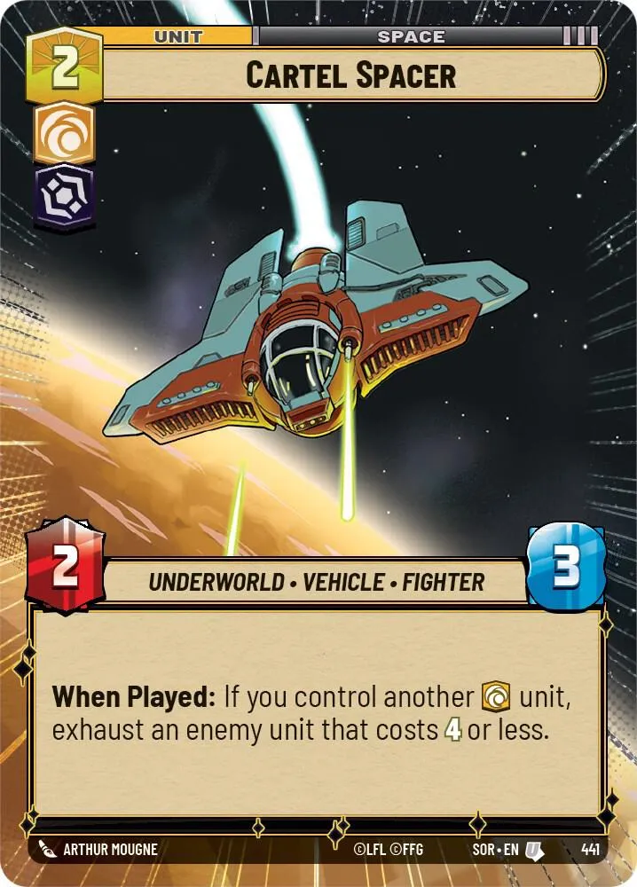 Cartel Spacer — Spark of Rebellion — Star Wars: Unlimited