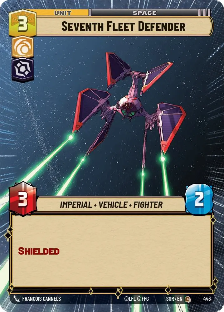 Defender de la Septième Flotte from Spark of Rebellion - Star Wars: Unlimited