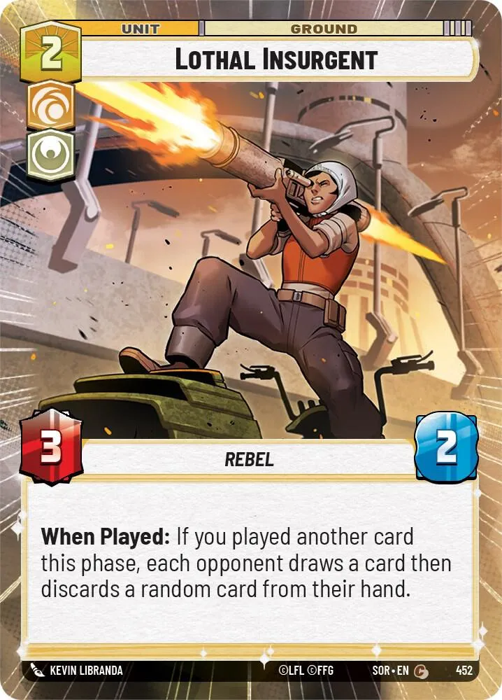 Lothal Insurgent — Spark of Rebellion — Star Wars: Unlimited