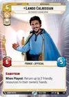 Product image for Lando Calrissian - Responsible Businessman