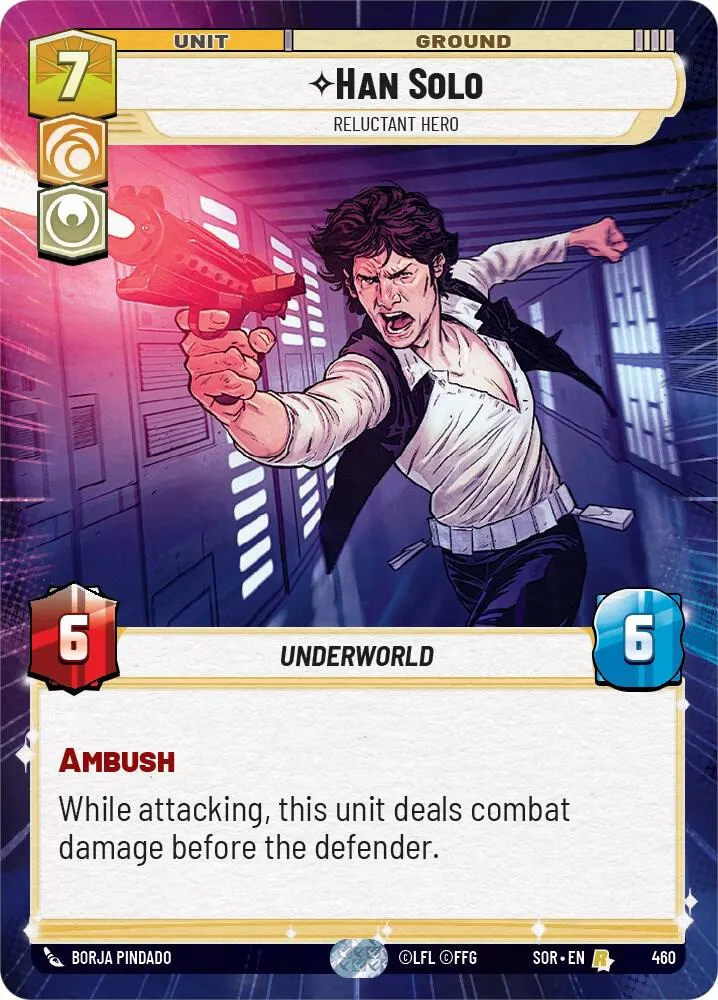 Han Solo - Reluctant Hero — Spark of Rebellion — Star Wars: Unlimited