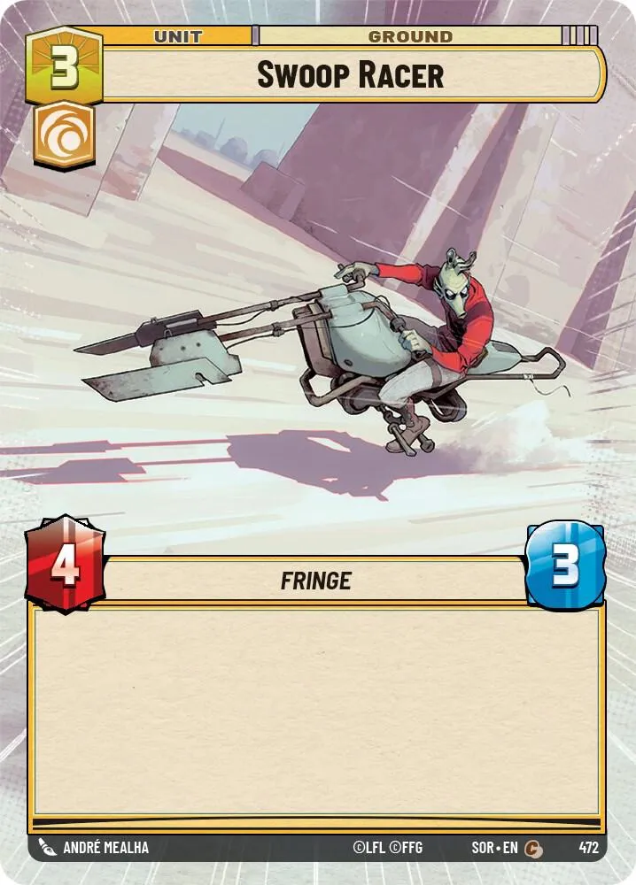 Swoop Racer — Spark of Rebellion — Star Wars: Unlimited