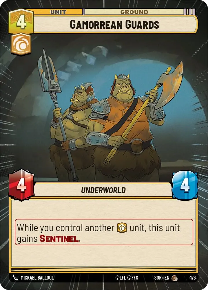 Gamorrean Guards — Spark of Rebellion — Star Wars: Unlimited