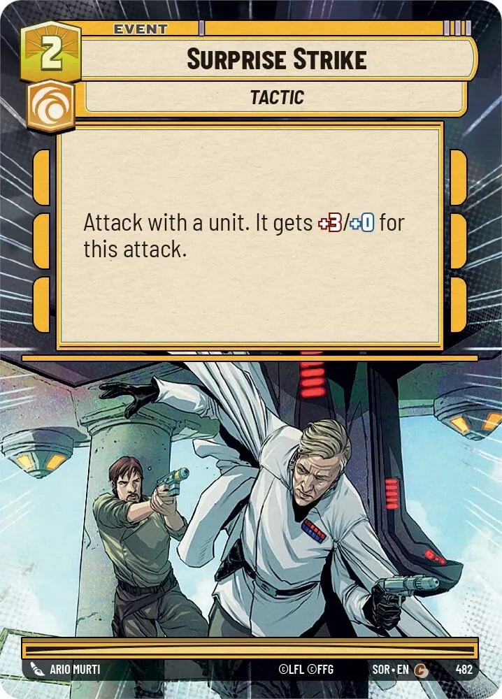 Surprise Strike — Spark of Rebellion — Star Wars: Unlimited