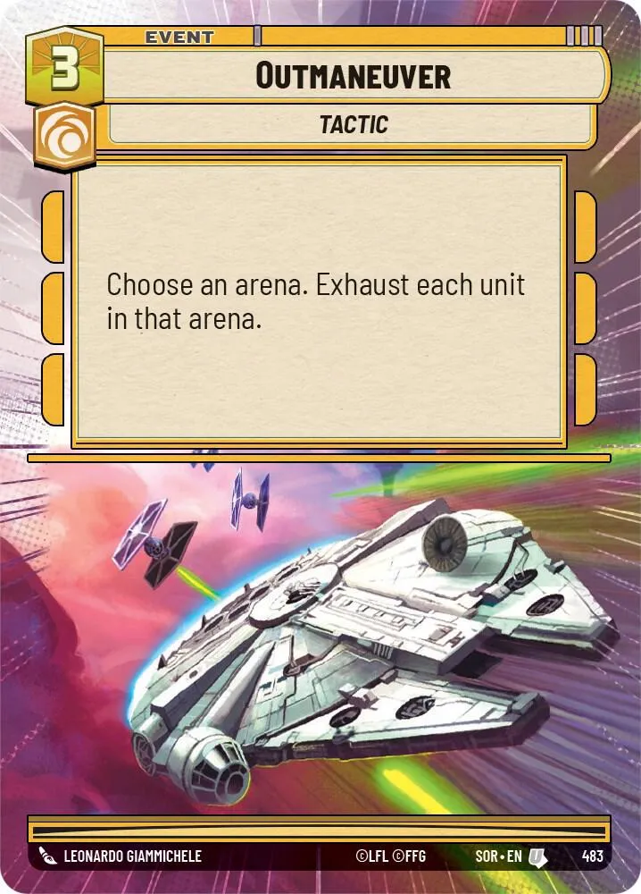 Outmaneuver — Spark of Rebellion — Star Wars: Unlimited
