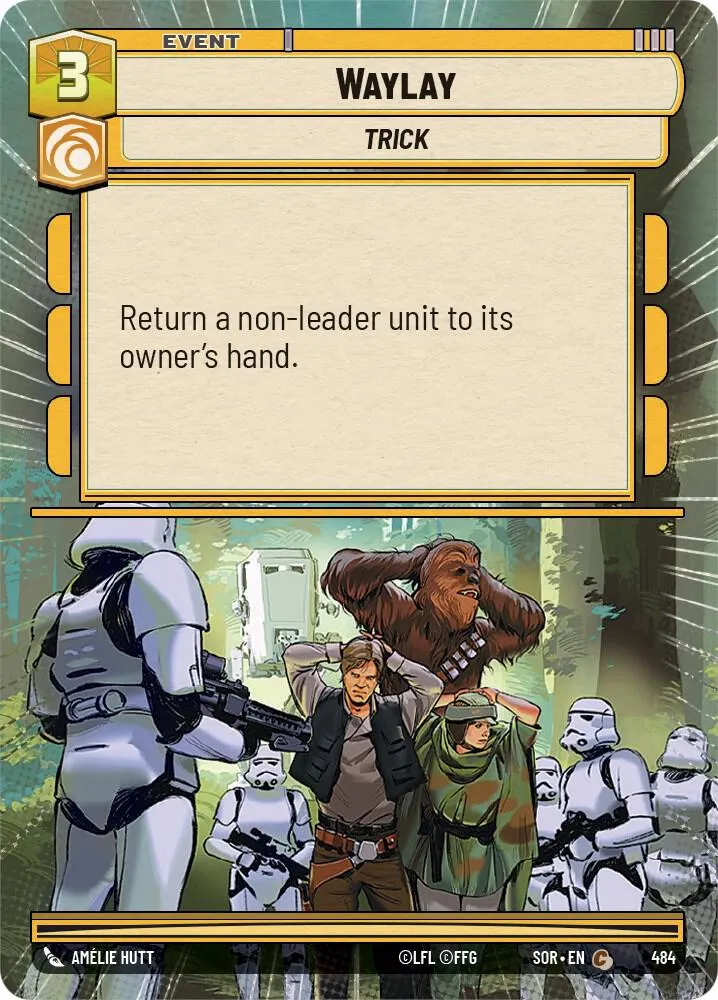 Waylay — Spark of Rebellion — Star Wars: Unlimited