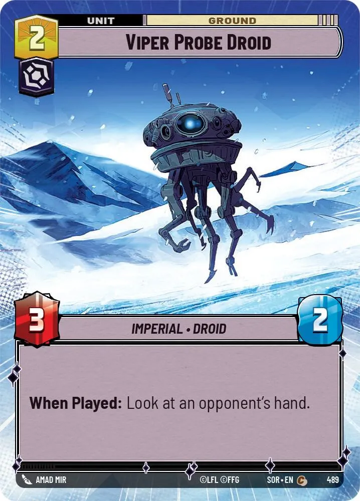 Viper Probe Droid from Spark of Rebellion - Star Wars: Unlimited