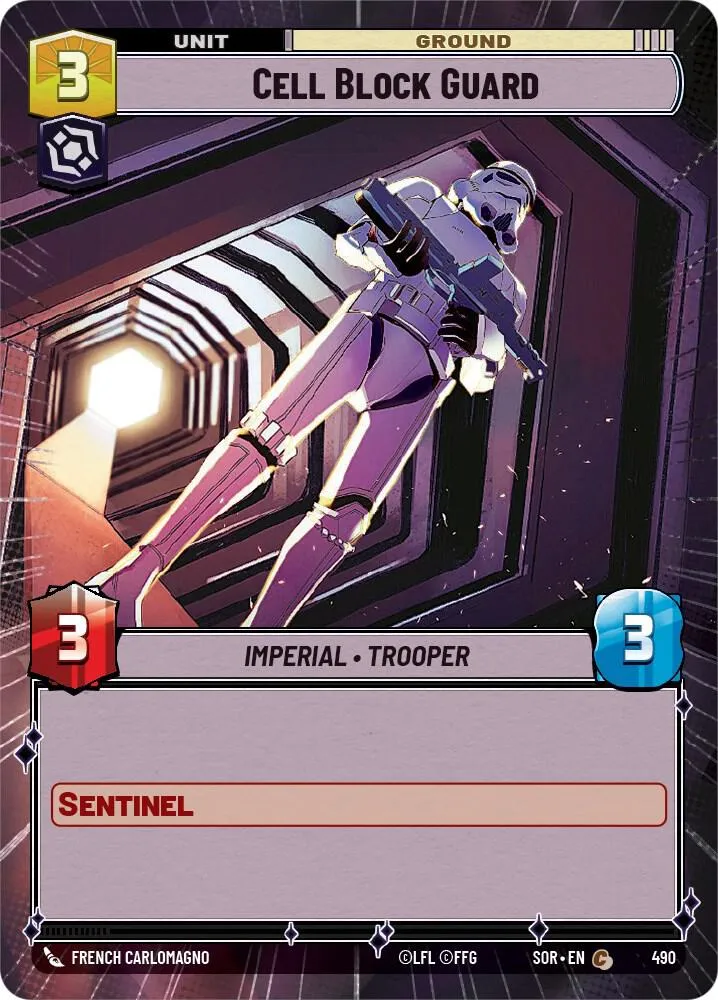 Cell Block Guard — Spark of Rebellion — Star Wars: Unlimited