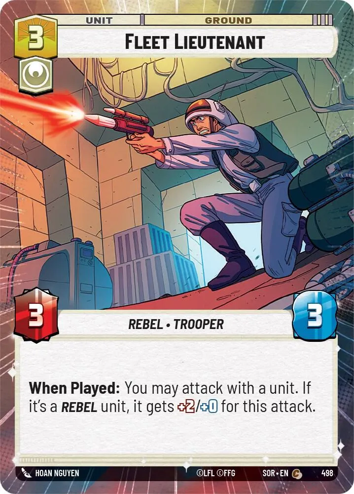 Fleet Lieutenant — Spark of Rebellion — Star Wars: Unlimited