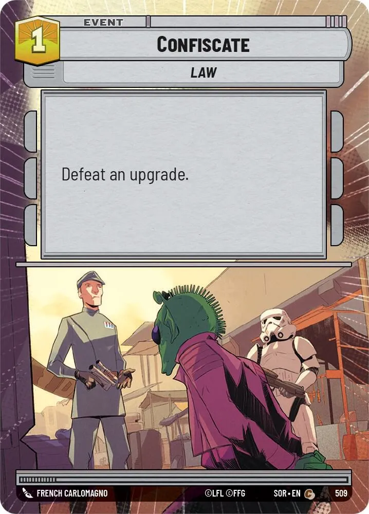 Confiscate — Spark of Rebellion — Star Wars: Unlimited