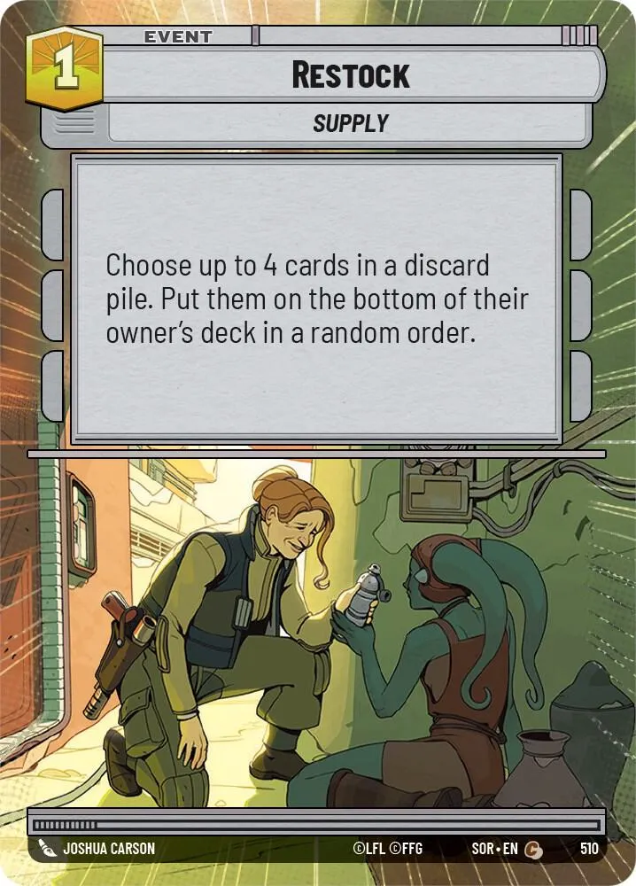 Restock — Spark of Rebellion — Star Wars: Unlimited
