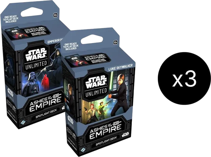 Ashes of the Empire - Spotlight Deck Display — Ashes of the Empire — Star Wars: Unlimited
