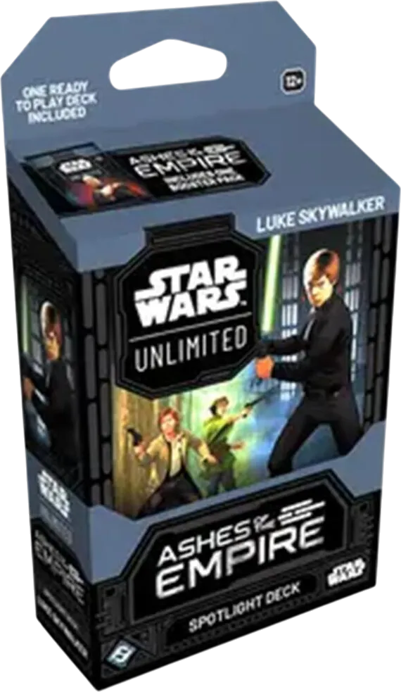 Ashes of the Empire - Spotlight Deck : Luke Skywalker — Ashes of the Empire — Star Wars: Unlimited