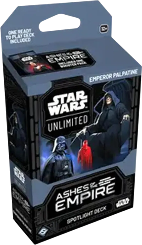 Ashes of the Empire - Spotlight Deck : Emperor Palpatine — Ashes of the Empire — Star Wars: Unlimited